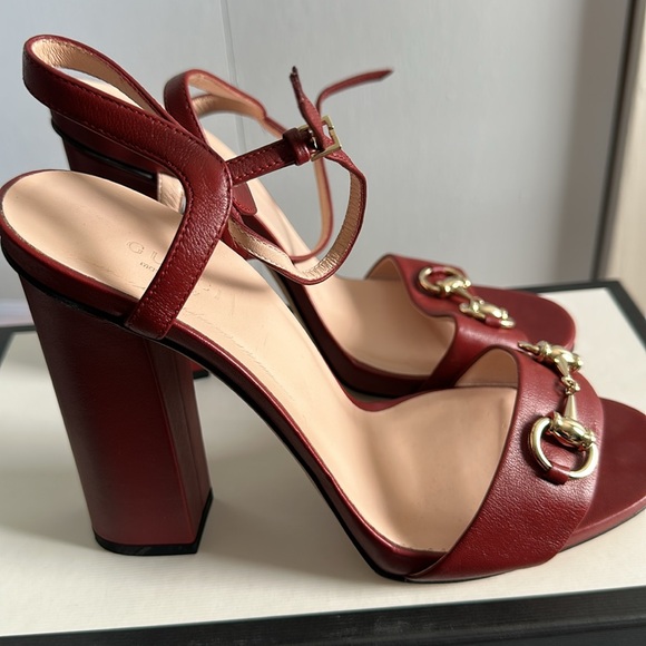 Gucci Block Heel Sandals - Picture 4 of 9